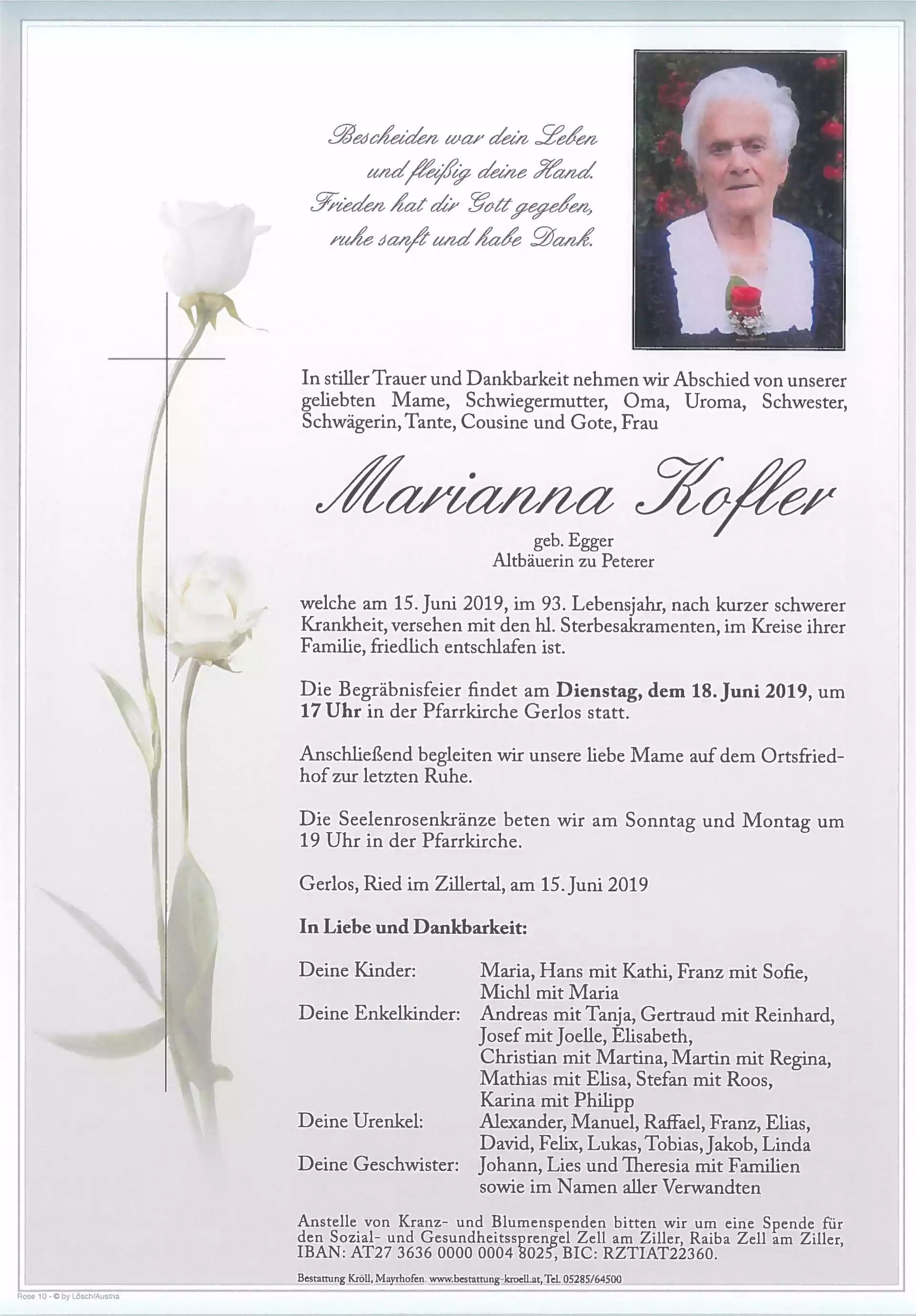 Parte von Marianna Kofler